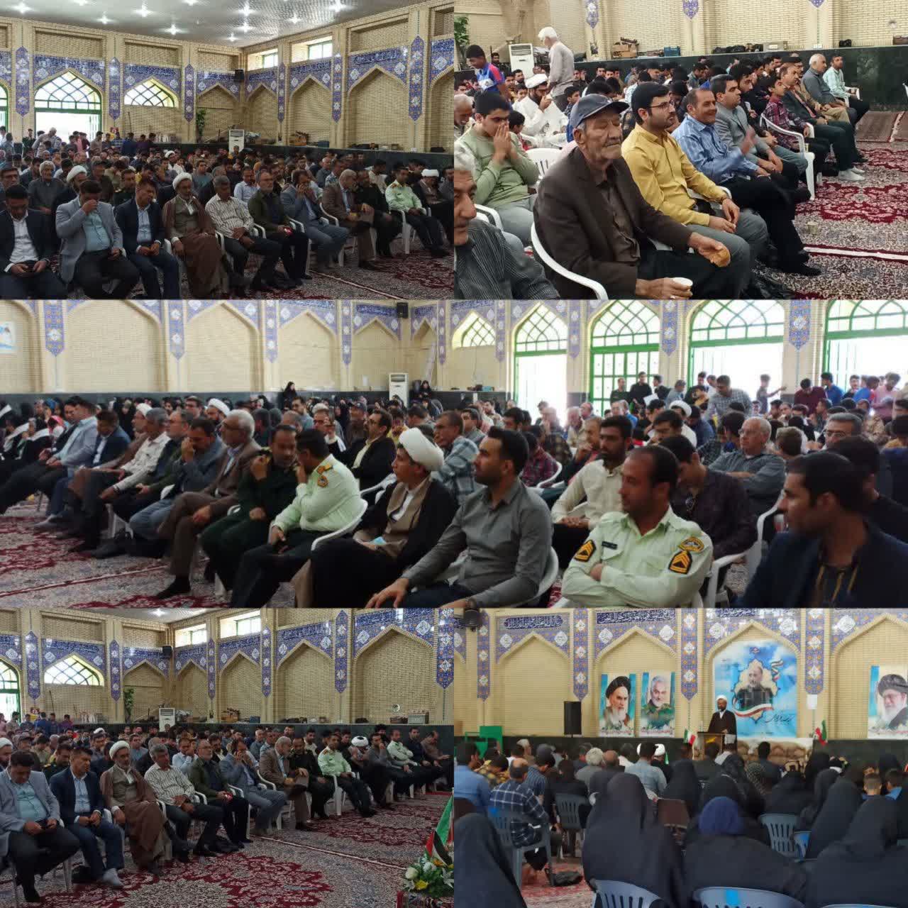 برگزاری یادواره شهید حجازی در شهرستان زرین دشت