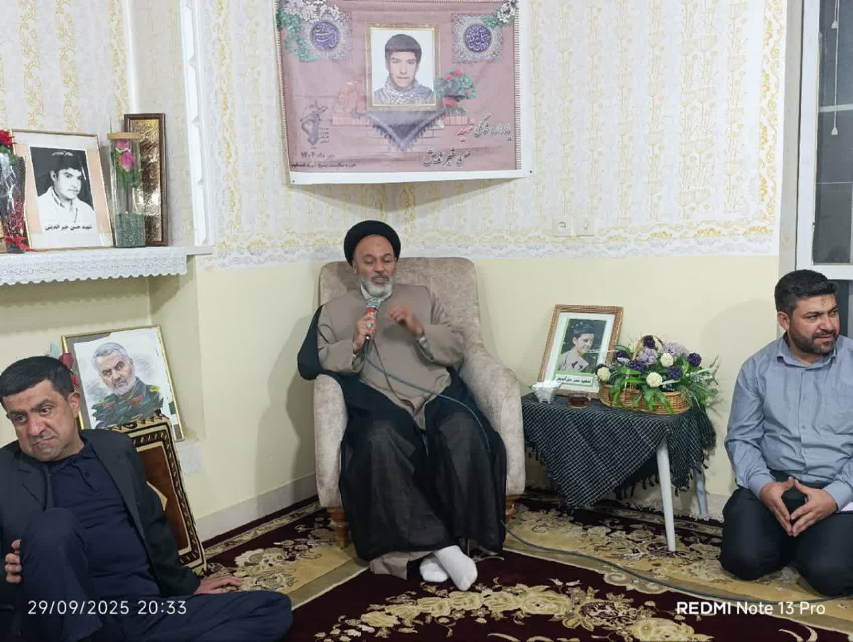 یادواره خانگی شهید حسن خیراندیش