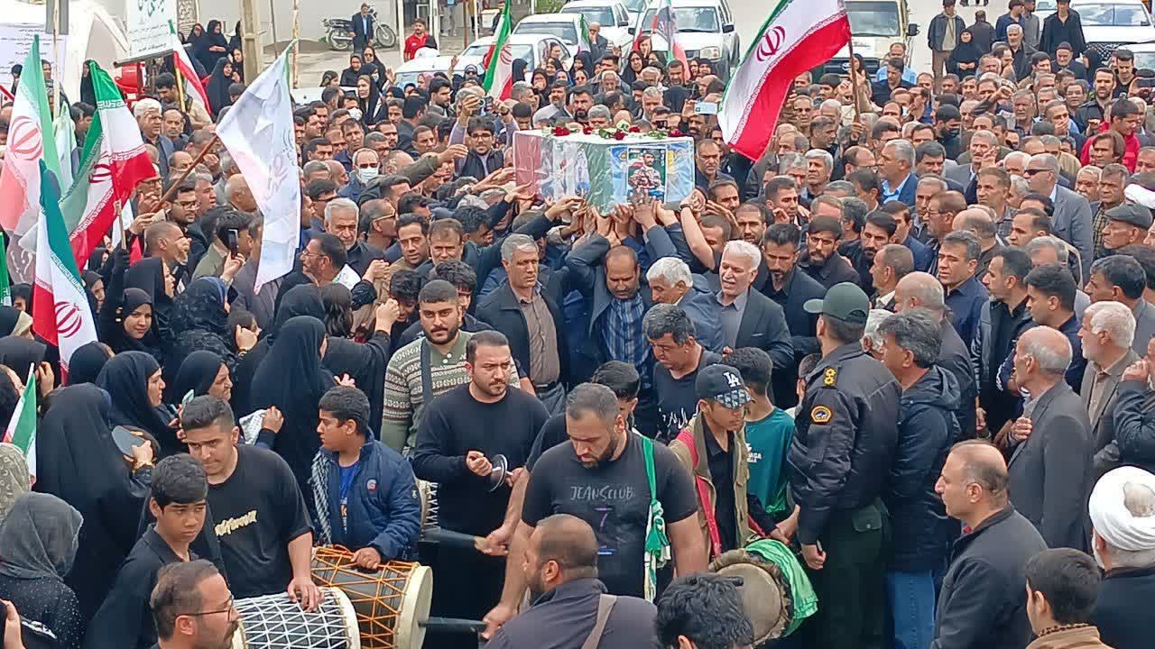 تشییع شهید والامقام هادی نظری منفرد 