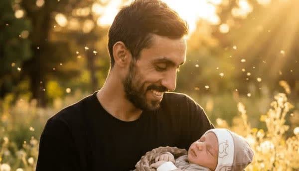 تولد فرزند شهید بابری 5ماه بعد از شهادتش