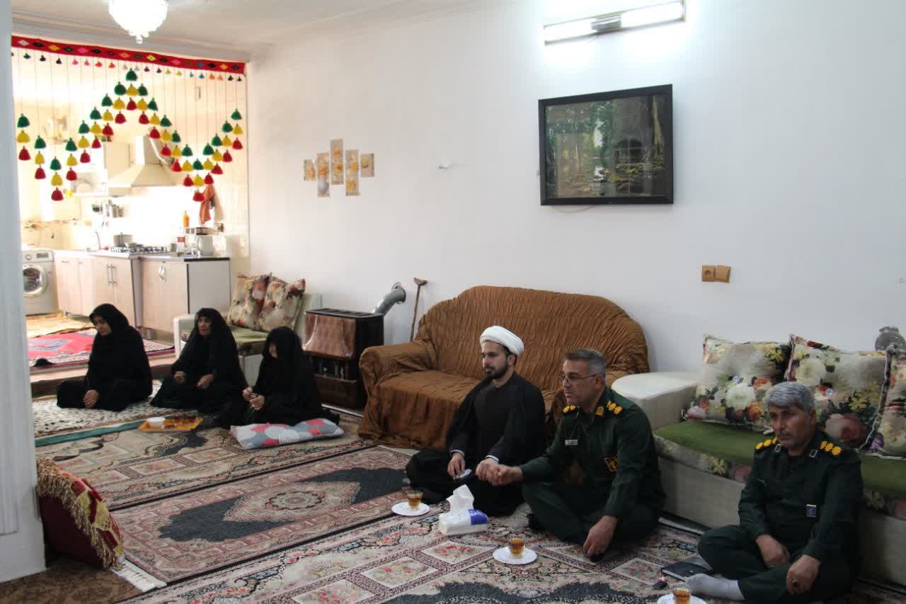 دیدار از خانواده شهید عبدالمجید رستمی