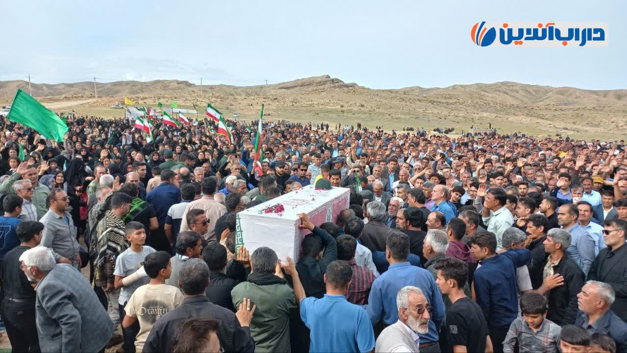  مراسم تشییع شهید «محمد ایثارگر» 