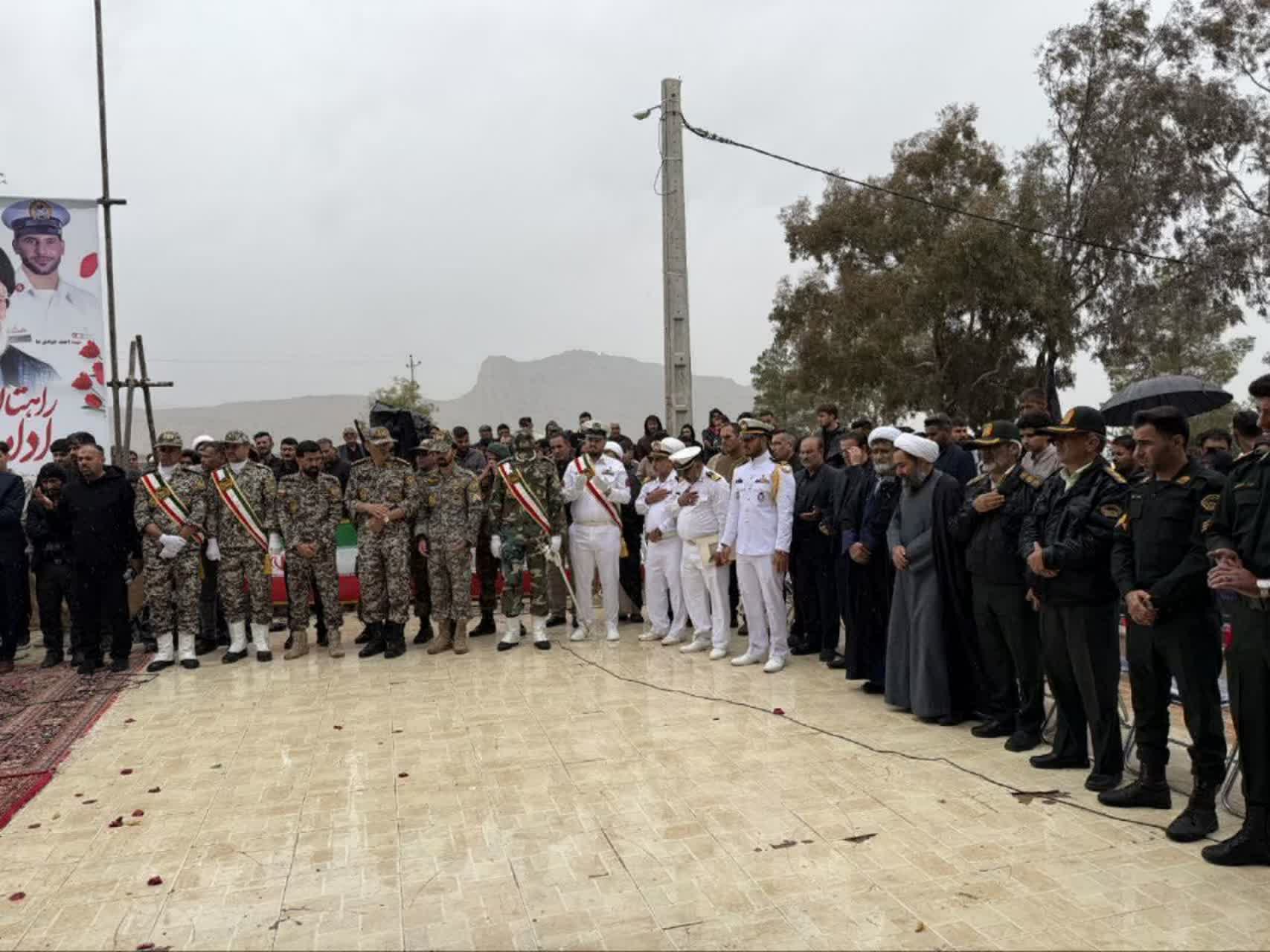 تشییع شهید احمد جوادی نیا 