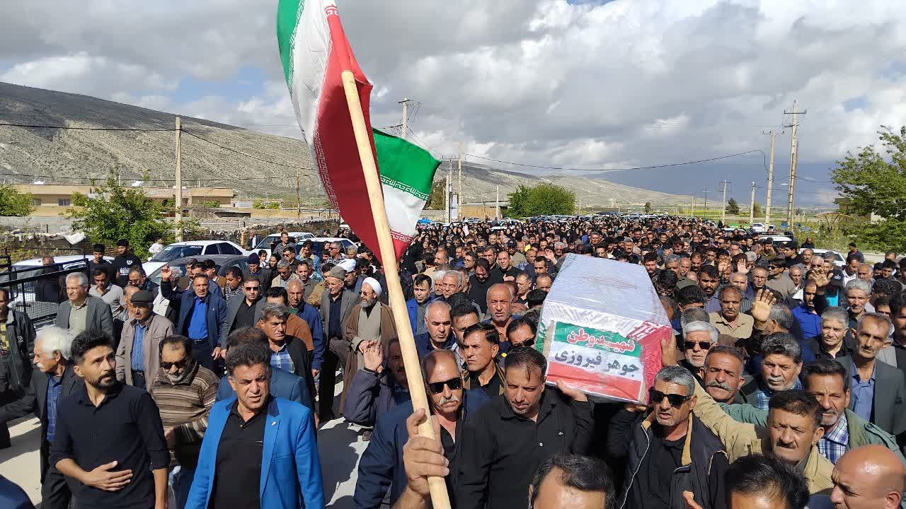 تشییع پیکر مطهر شهید جوهر فیروزی