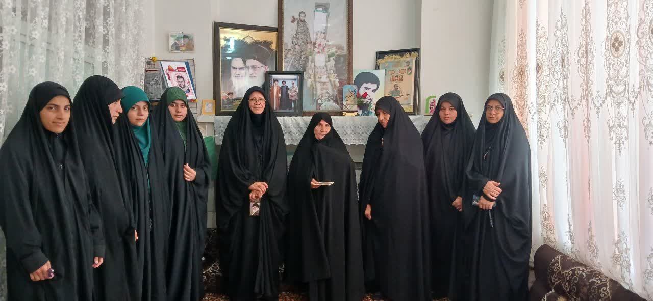 دیدار با مادر شهید مدافع حرم حاج ابوذر غواصی